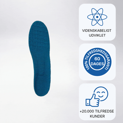 Boldaek Indlægssåler - En hel dag uden smerter