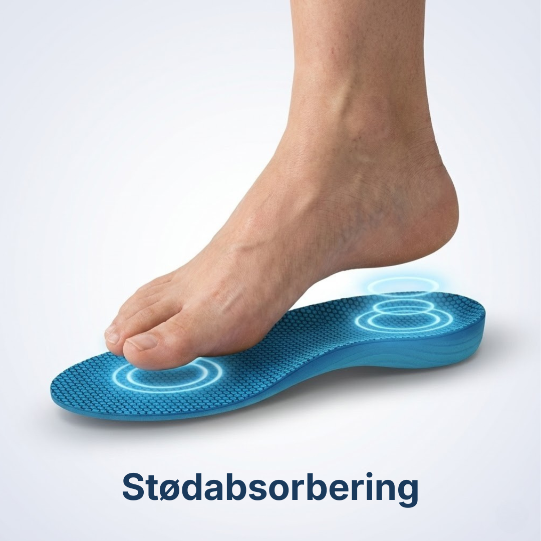Boldaek innleggssåler - En hel dag uten smerter
