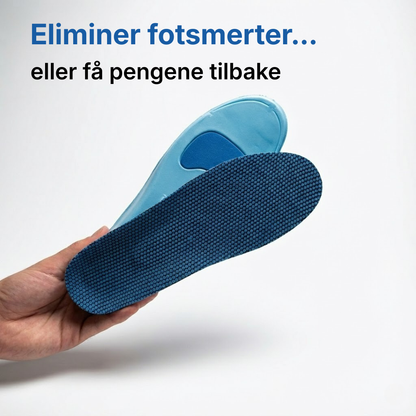 Boldaek Indlægssåler - En hel dag uden smerter