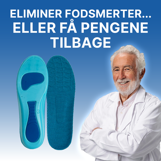 Boldaek Indlægssåler - En hel dag uden smerter